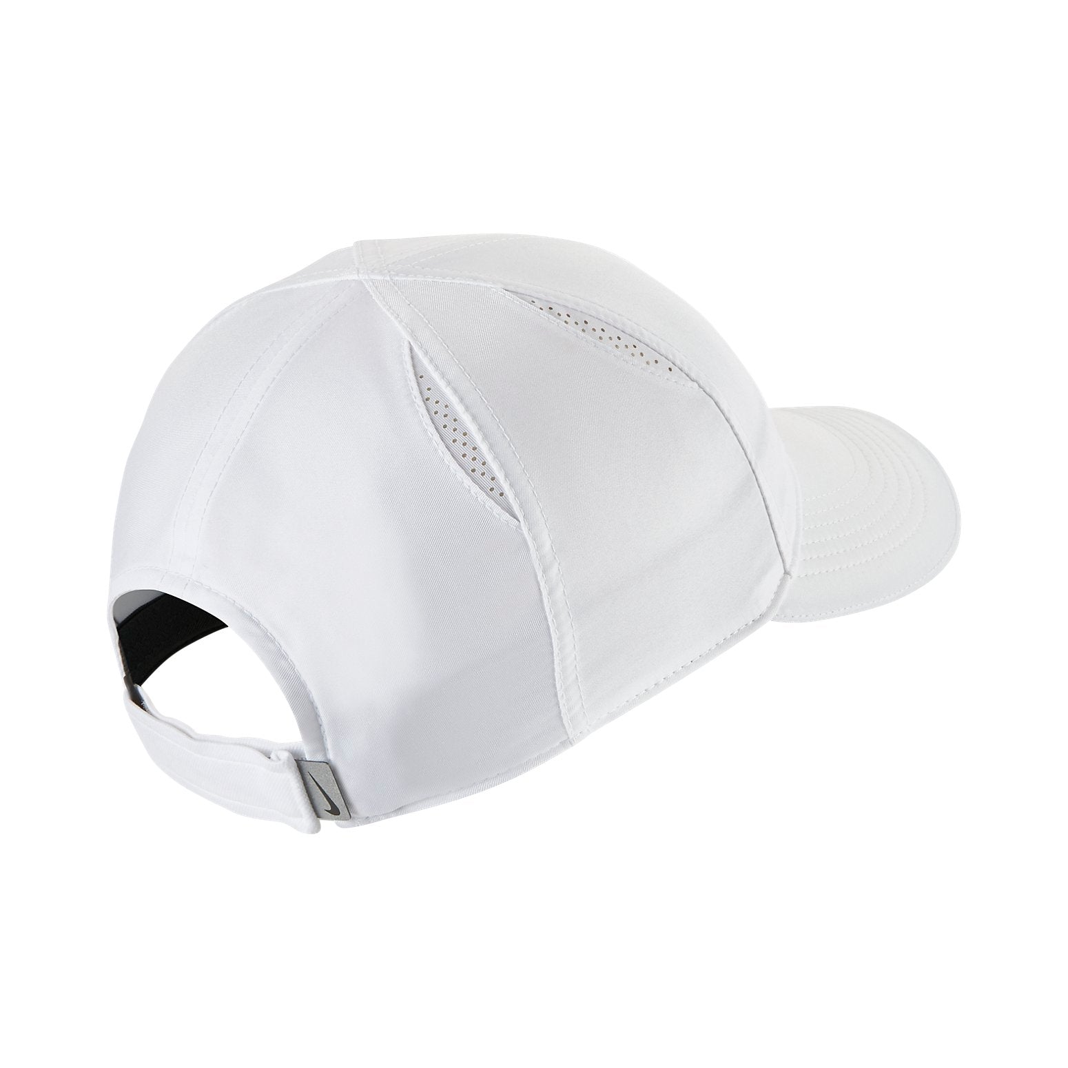 (WMNS) Nike Dri-FIT Aerobill Featherlight Running Cap 'White Grey' AR2028-100