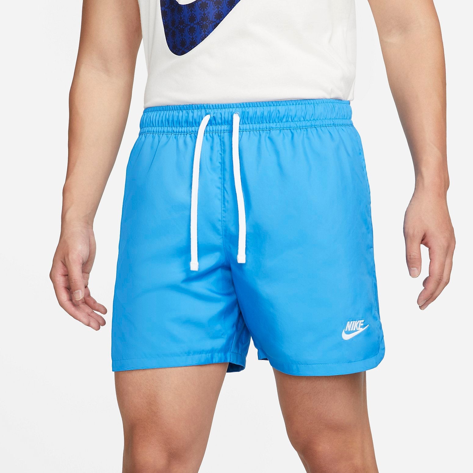 Nike Sportswear Sport Essentials Woven Lined Flow Shorts 'Blue' DM6830-435