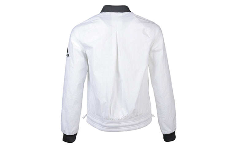 (WMNS) adidas Bomber Wv Fem Jacket White DW4553