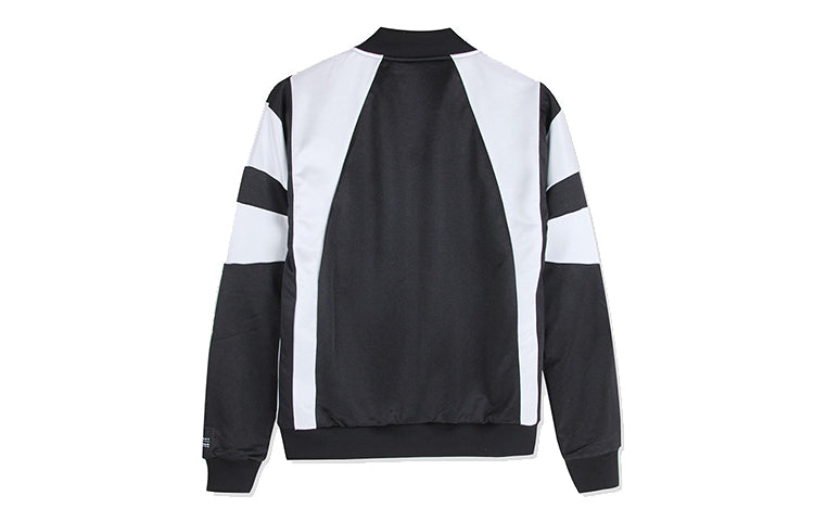 (WMNS) adidas originals Casual Colorblock Sports Jacket Black CD6888