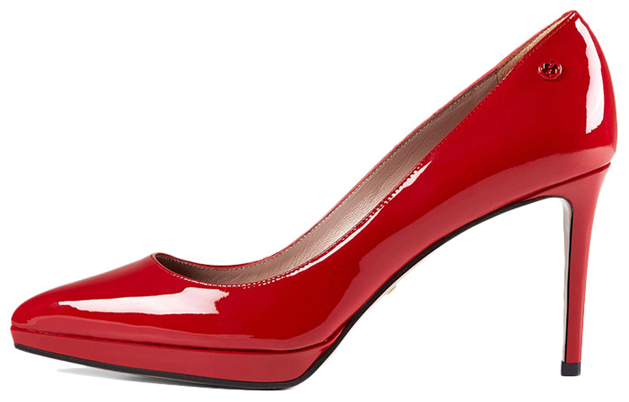 (WMNS) Gucci Fashion High-Heels 'Red' 388314-BNC00-6433