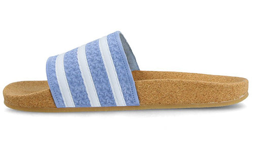 (WMNS) adidas Adilette Cork 'Light Blue' BC0221