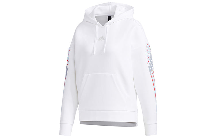 (WMNS) adidas W MIC GFX SWEAT White GG0771