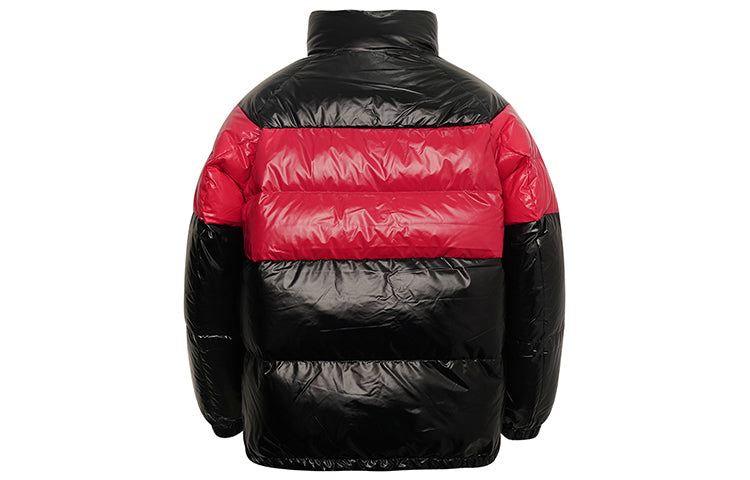 New Balance Reversible Puffer Coat Asia Sizing 'Black Red' NP943013-RD