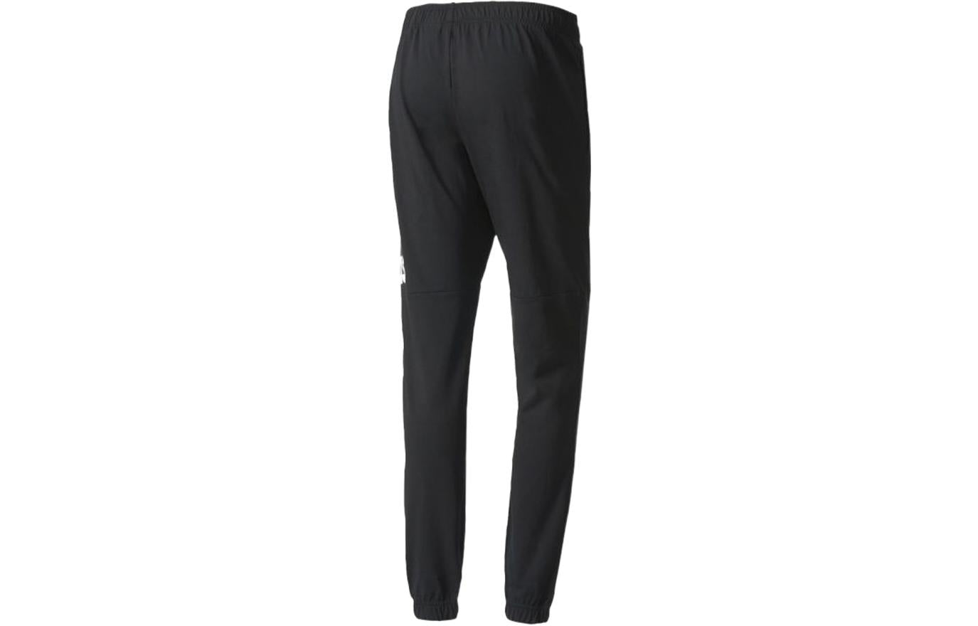 Men's adidas Alphabet Large Logo Knit Casual Pants/Trousers Black B47217