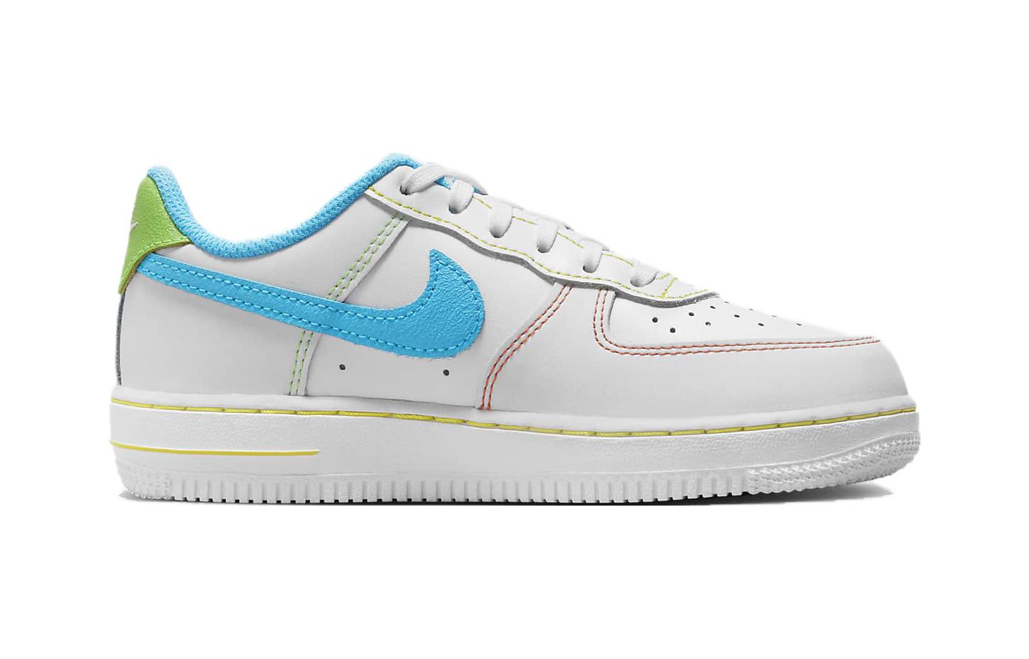 (PS) Nike Force 1 Low 'Rainbow Stitch' FJ4807-100