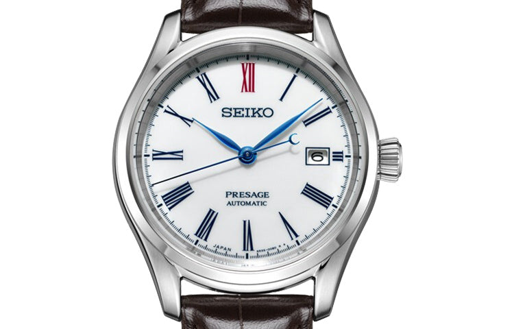 Men's SEIKO Presage Series Business Watch 6R Movement Dial Belt Mechanical Watch SPB095J1