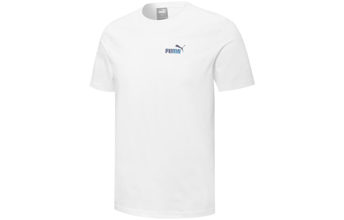 PUMA Back Big Logo Tee 'White' 671961-02