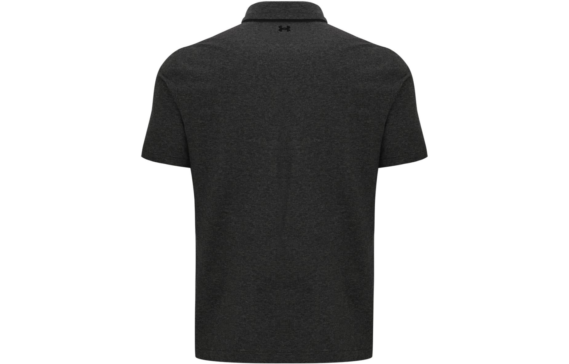 Under Armour Luxe Polo Shirt 'Black' 1377363-001