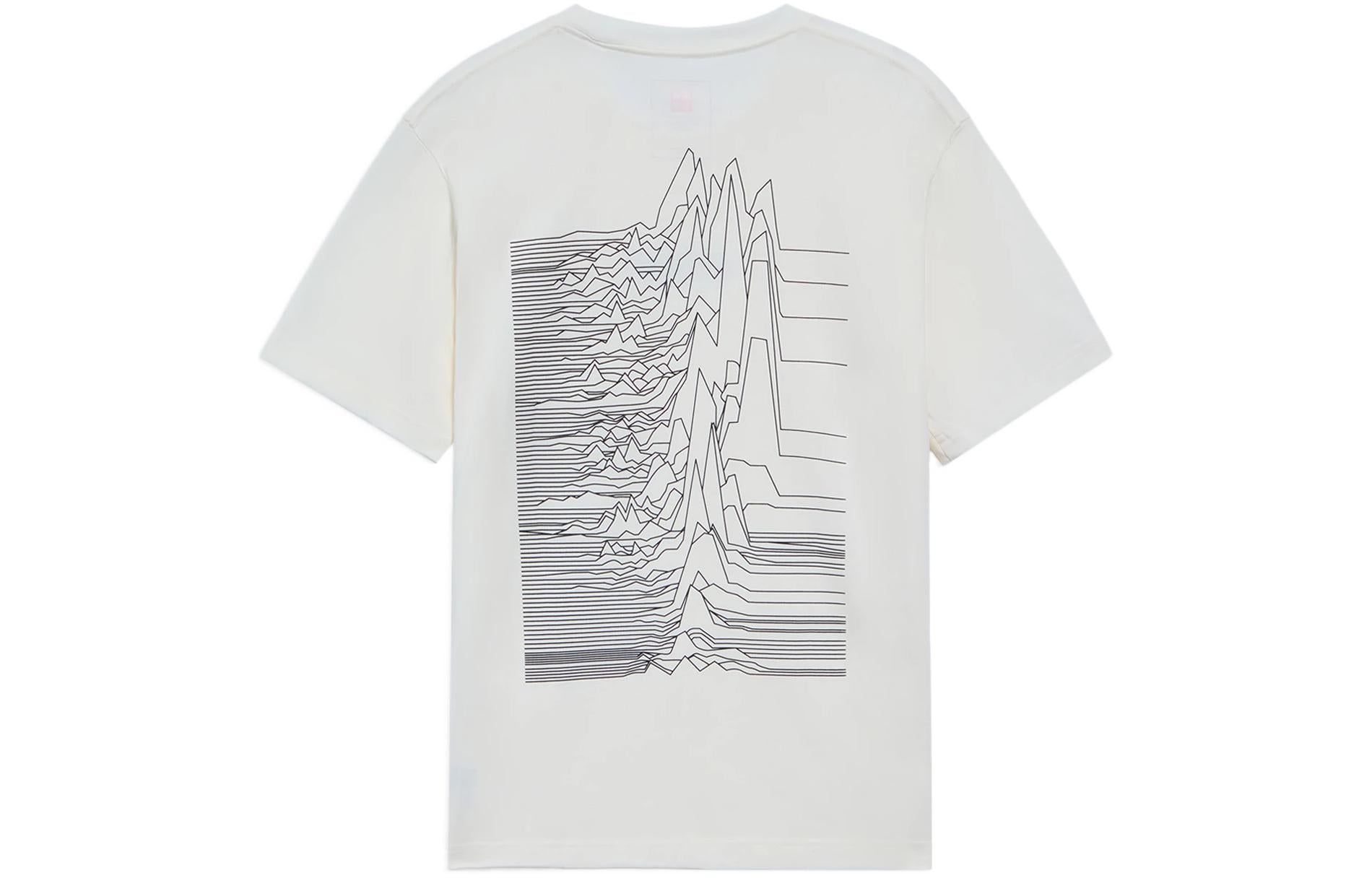 Li-Ning Mountain Graphic T-shirt 'White' AHSS136-1