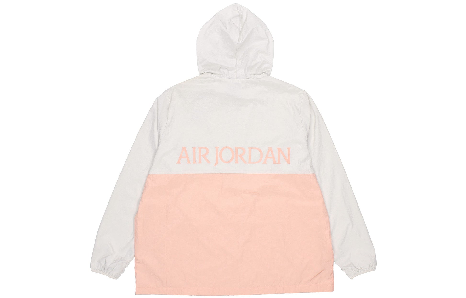 Air Jordan Alphabet Printing Basketball Sports Hooded Jacket White Pink CK2218-072