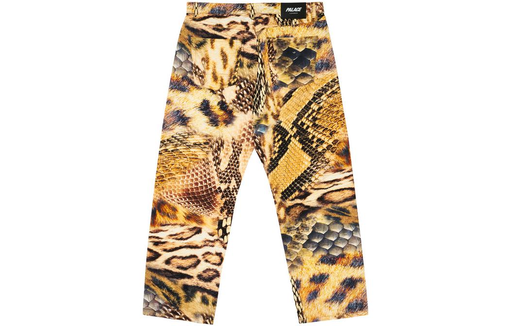 Palace Animal Print Shirt 'Yellow' P25T014