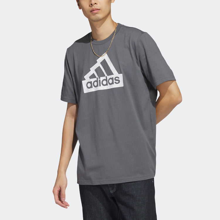 adidas City Escape Graphic Tee 'Grey' H49666