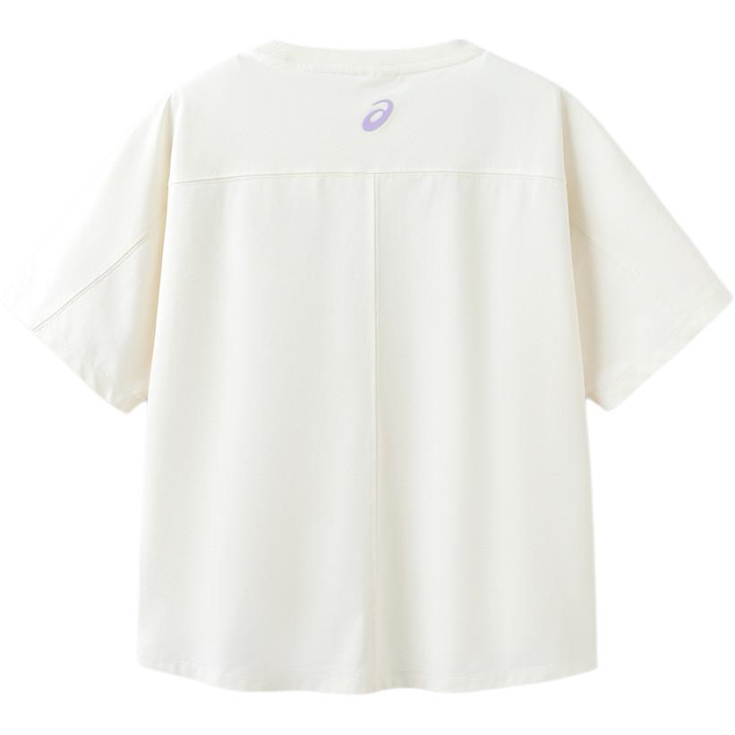 (GS) ASICS Logo with Flowers T-Shirt 'White' 332241174016-8853