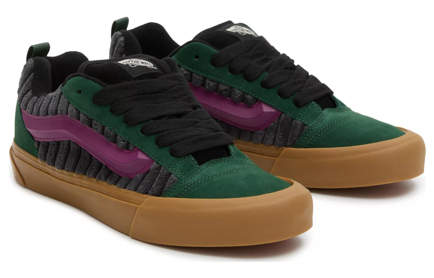 Vans Knu-Skool 'Jumbo Cord - Green Purple' VN0009QC6KL
