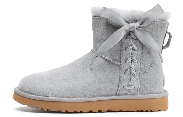 (WMNS) UGG Classic Lace Mini 'Blue Grey' 11037568-GYS
