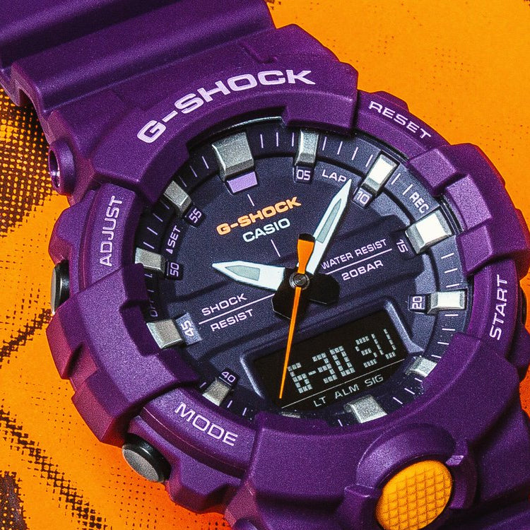 CASIO G-Shock Analog-Digital 'Purple' GA-800SC-6A