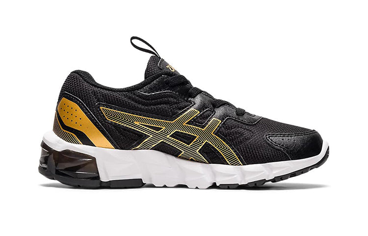 (PS) ASICS Gel Quantum 90 3 KIDS BlackGolden 'Black Gold' 1204A004-002