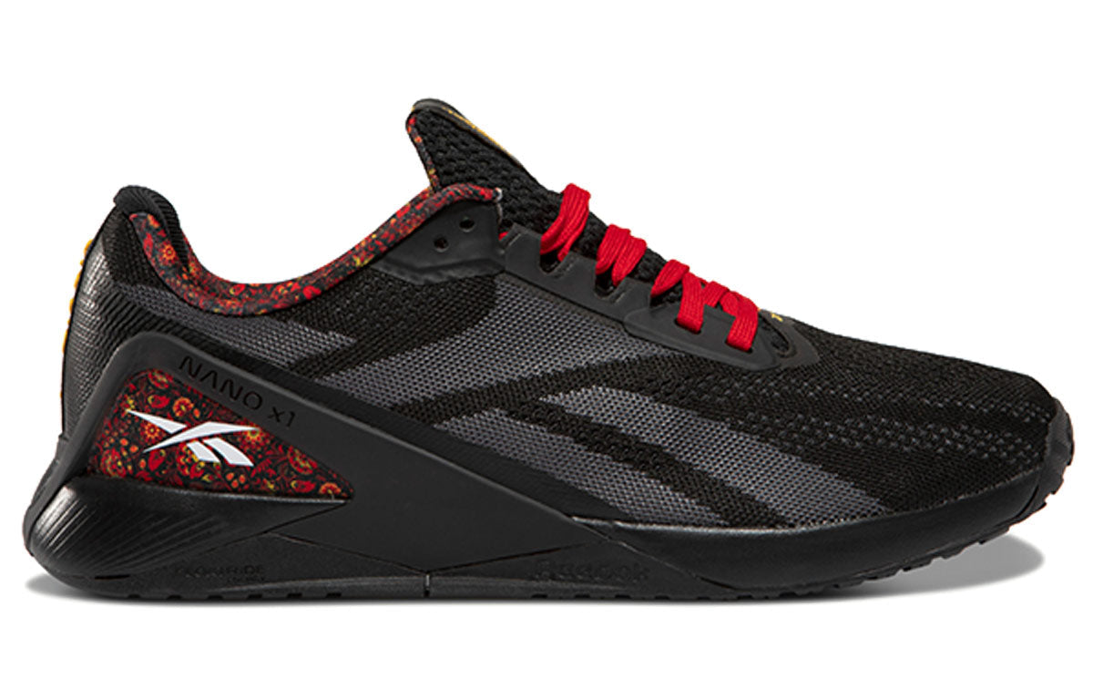 Reebok Nano X1 Black Red Running Shoes 'Black Red' GY2711