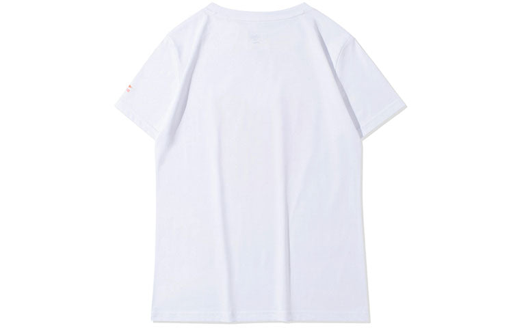 (WMNS) Li-Ning x Disney Crossover Mickey Avatar Printing Tee 'White Orange' AHSQ144-4