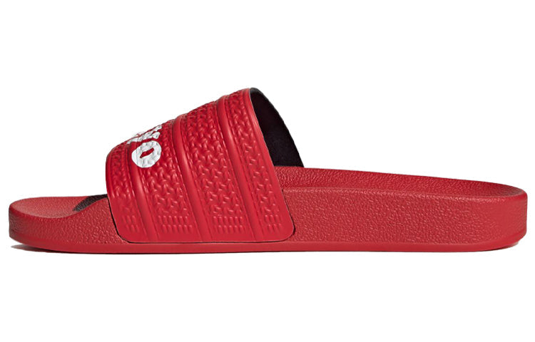 adidas originals Adilette 'White Red' H67739