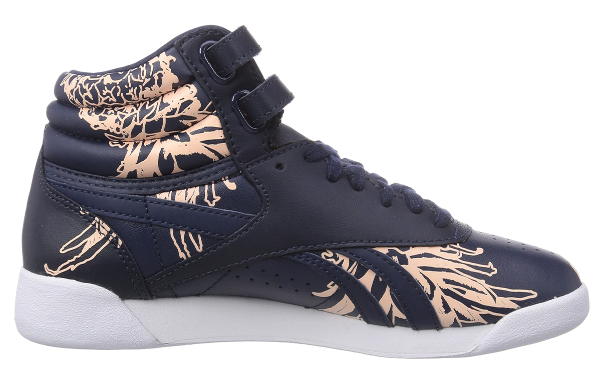(WMNS) Reebok Freestyle Graphics Hi 'Blue Pink' M45603