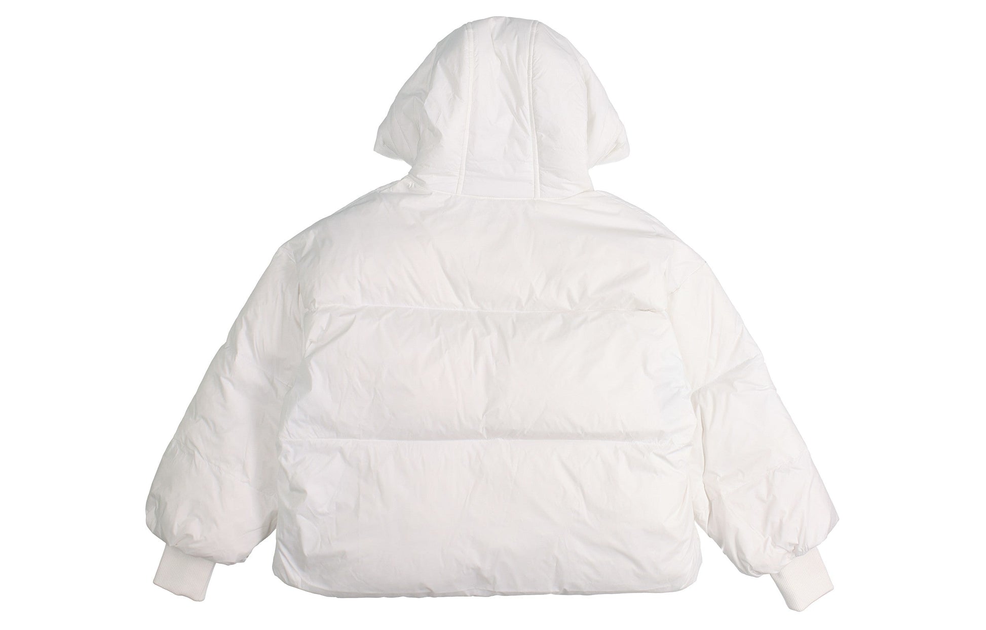 (WMNS) Converse Short Down Fill Puffer Hooded Jacket Asia Sizing 'White' 10019326-A01