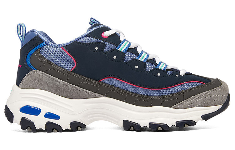 (WMNS) Skechers D'Lites 1.0 'Blue Green Red' 896062-NVMT