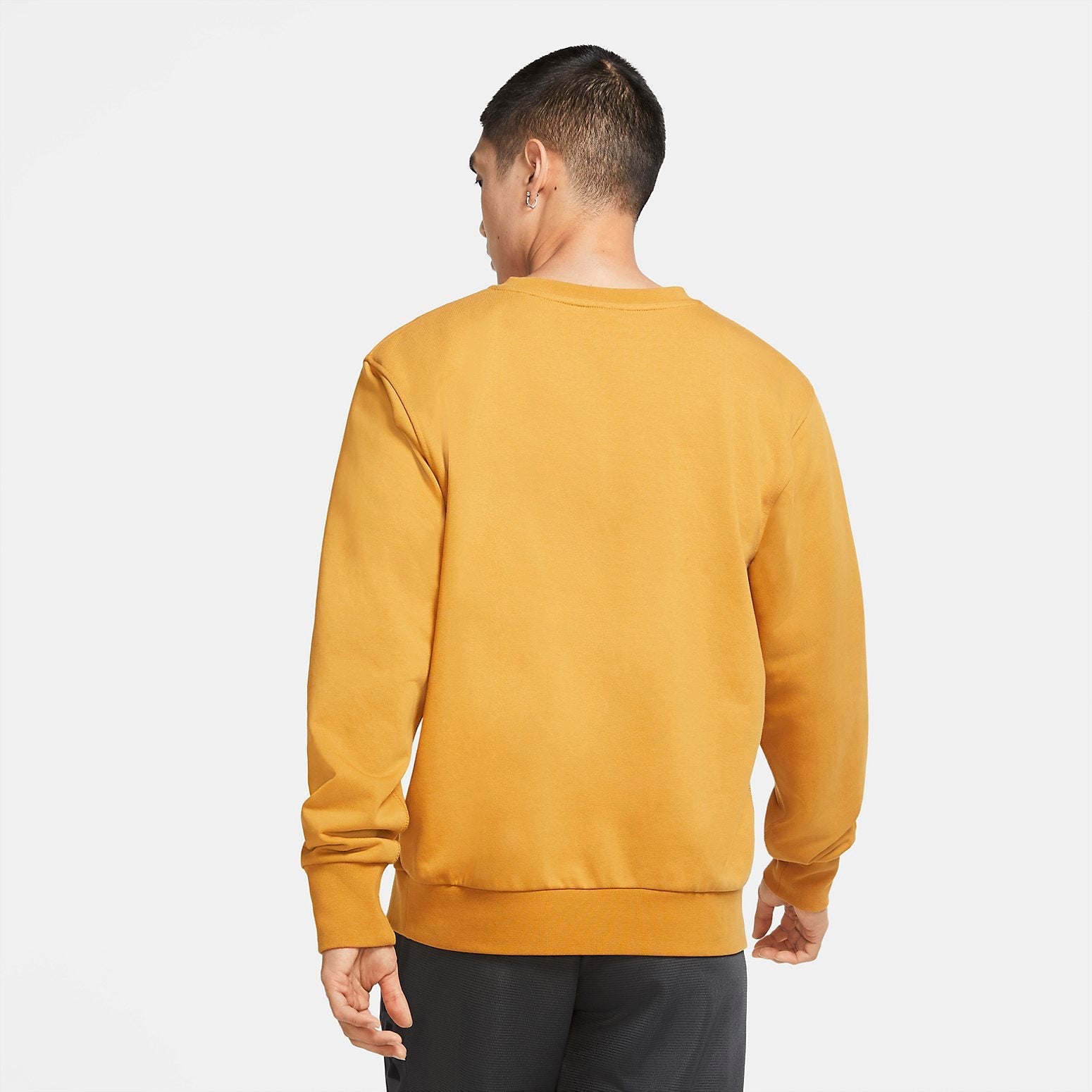Nike Solo Swoosh Fleece Crew 'Orange' CK6359-712