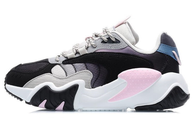 (WMNS) Li-Ning X-Claw Lite Low 'Black Grey' AGLQ124-2