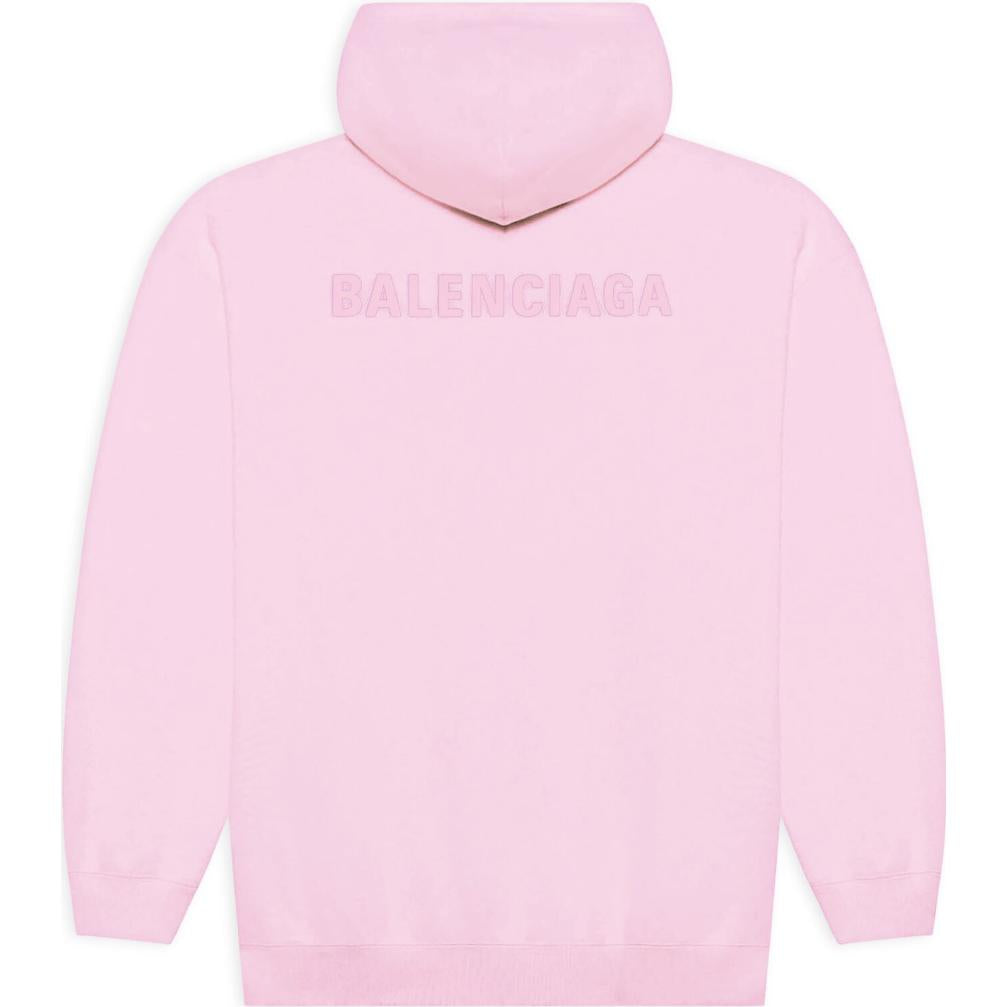 (WMNS) Balenciaga SS21 Loose Version Back Alphabet Hoodie Pink 578135TJVA85700