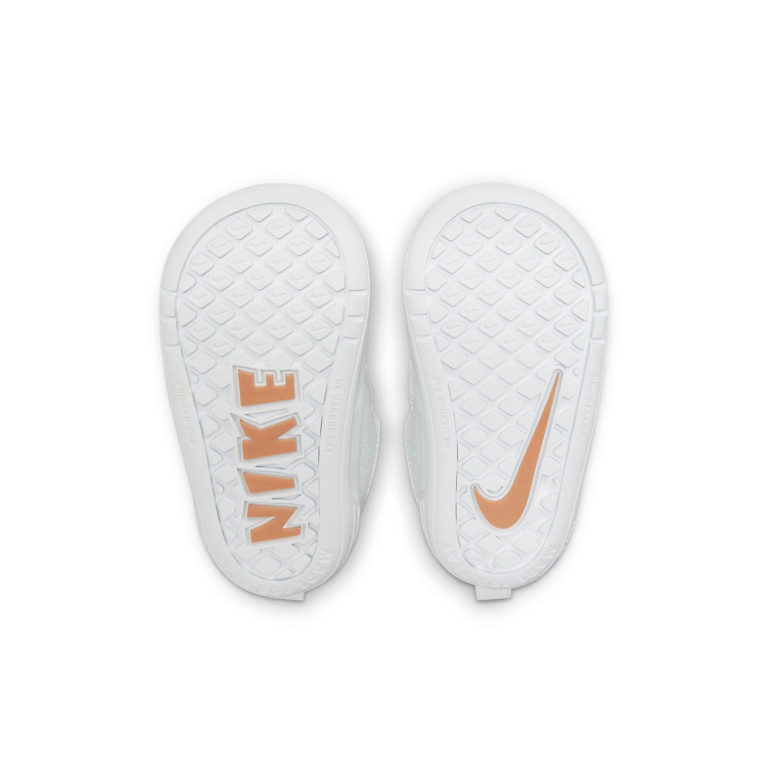 (TD) Toddler/Baby Nike Pico 5 Wear-resistant Shock Absorption Non-Slip Low Tops Sports Shoe White Blue AR4162-106