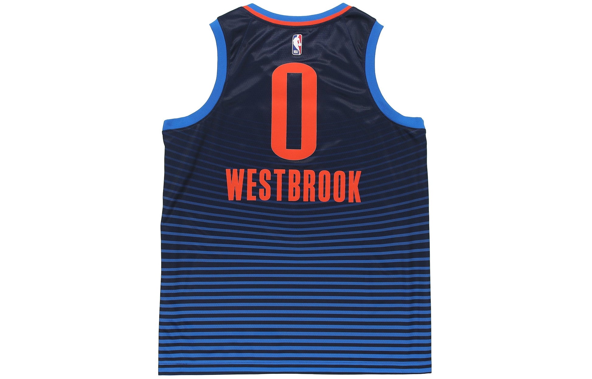 Nike Russell Westbrook Statement Edition Swingman Jersey SW 'Dark Blue' 877216-419