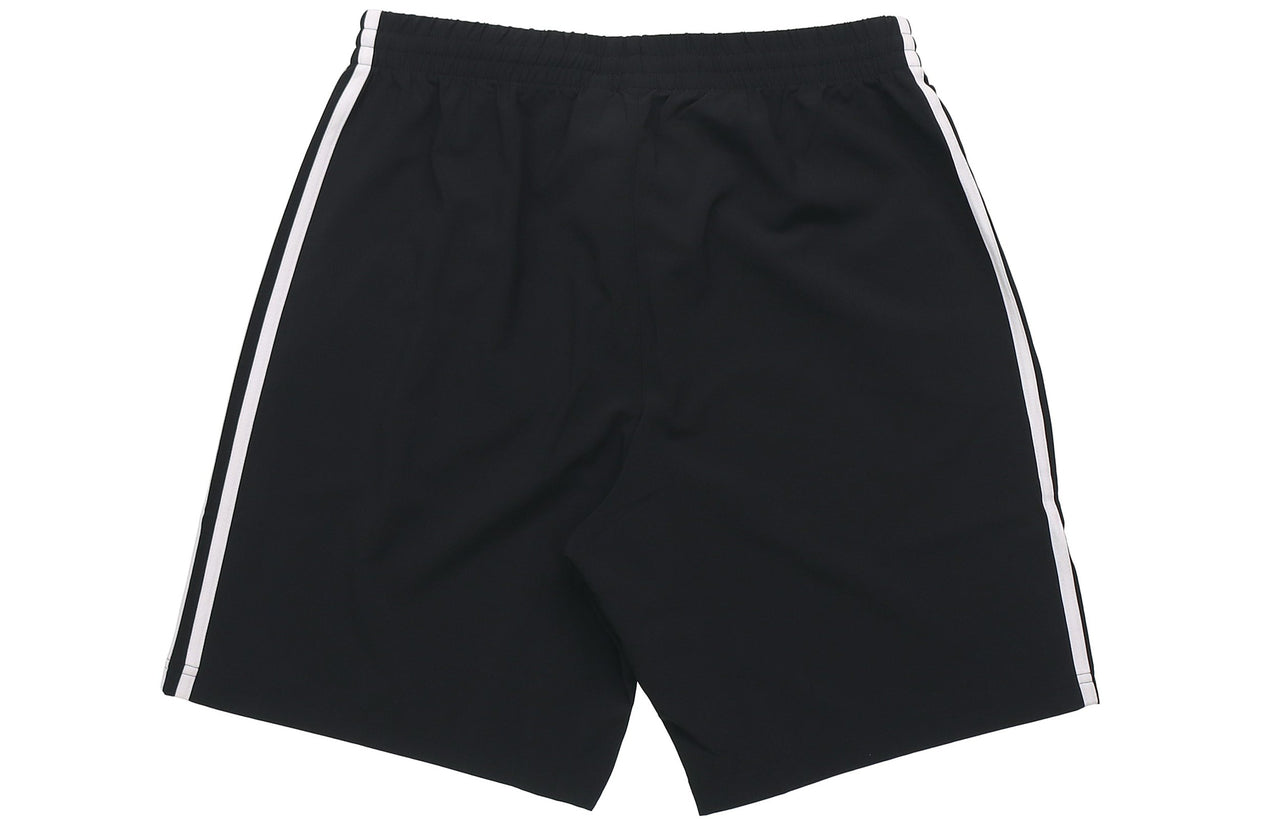 adidas AI SHR LIBRARY Stripe Athleisure Casual Sports Shorts Black DY8730