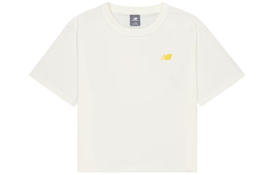 (WMNS) New Balance Fruit Graphic T-shirt Asia Sizing 'White' AWT41335-CIC