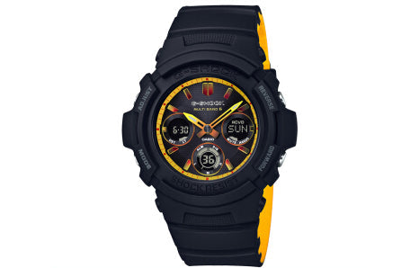 CASIO G-Shock Analog-Digital 'Black' AWG-M100SBY-1APR