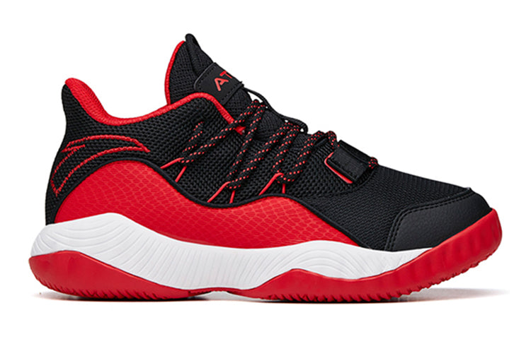(GS) ANTA Basketball Shoes 'Black Red White' A312121129-3