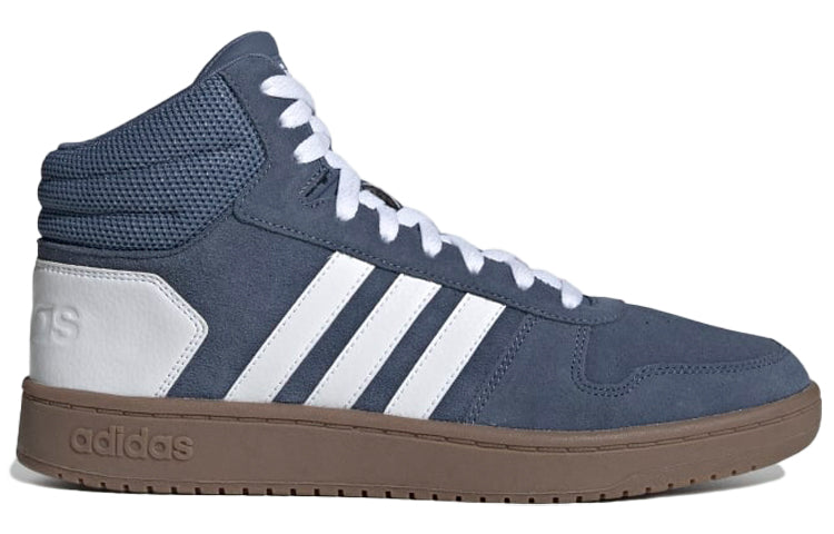 (WMNS) adidas Hoops 2.0 Mid 'Blue White' EE7368