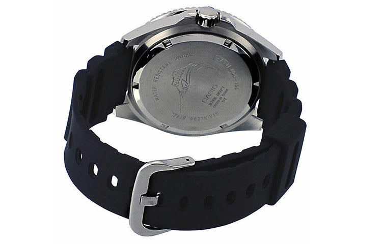 CASIO Waterproof Sports Quartz Mens Black Analog MDV106-1A