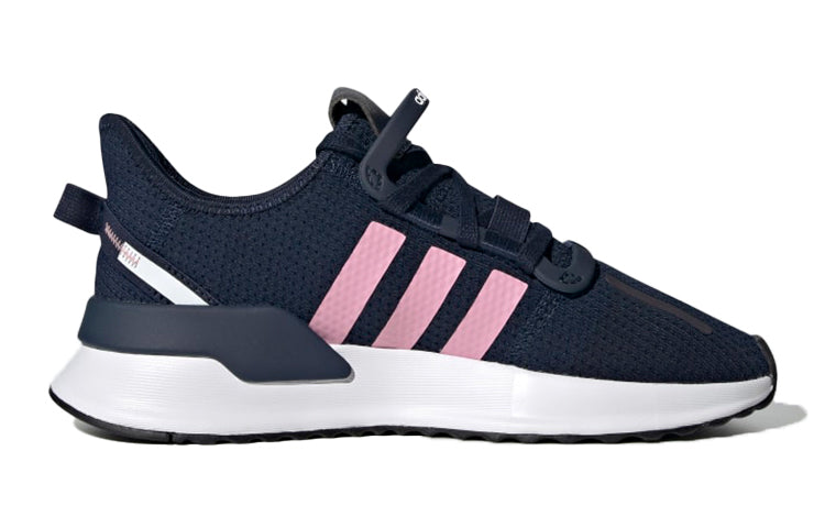(GS) adidas U_Path Run J 'Collegiate Navy Pink' EE7430