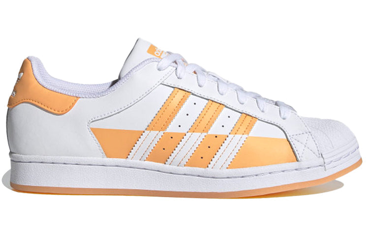 adidas Superstar 'Split - White Hazy Orange' FY7702