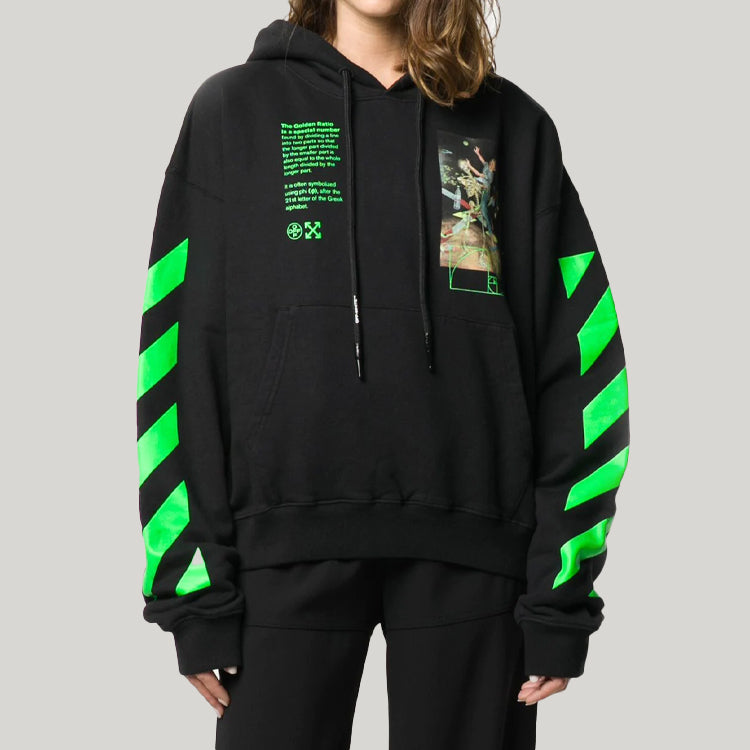 Off-White Pascal Painting Over Hood 'Black/Multicolor' OMBB037R20E300141088