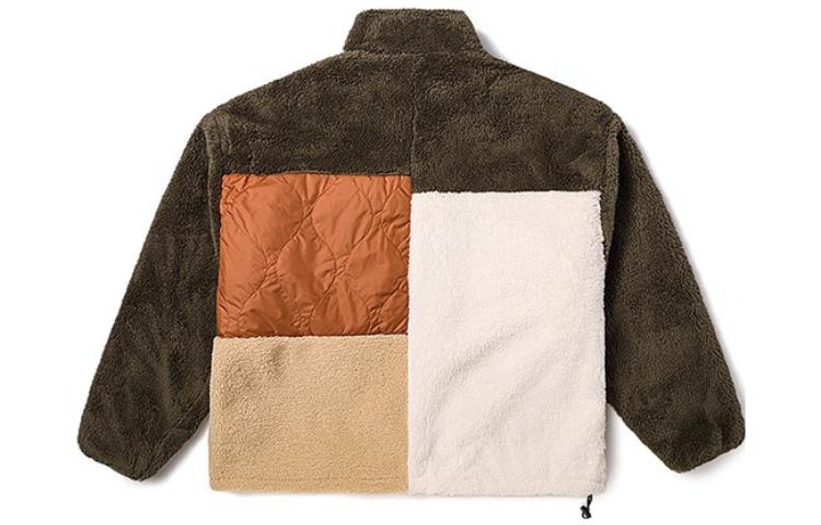 (WMNS) Vans Vertex Mix Sherpa Jacket 'Green Multi' VN000F8PKCZ