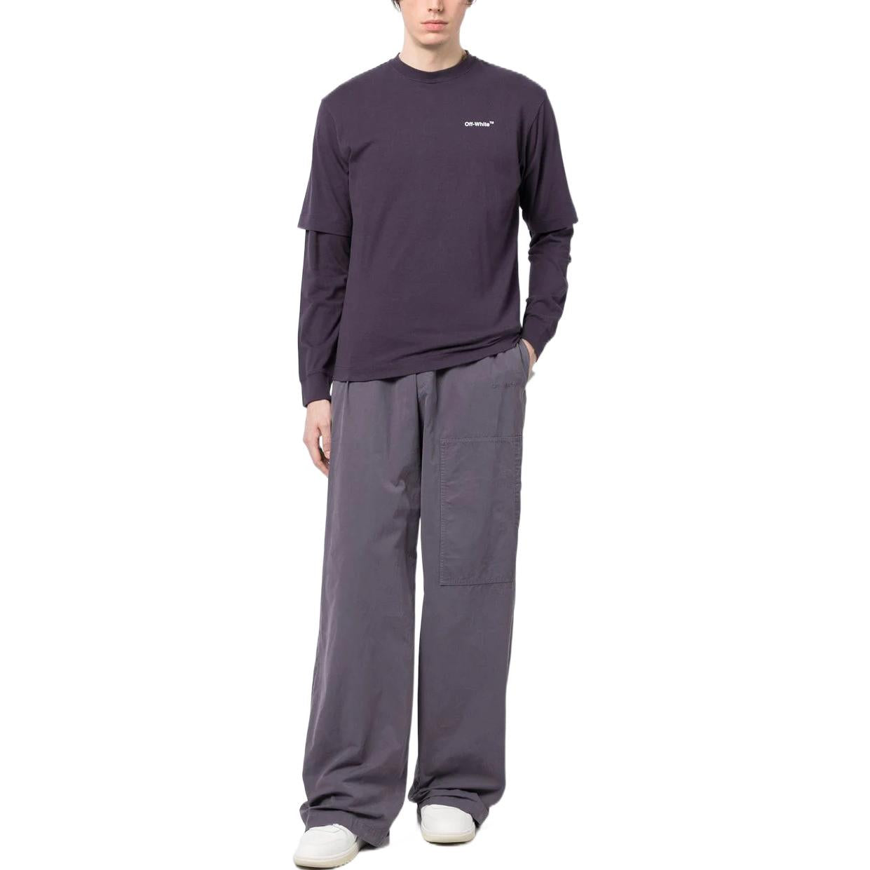 Off-White Pants OMCA241F22FAB00139393939