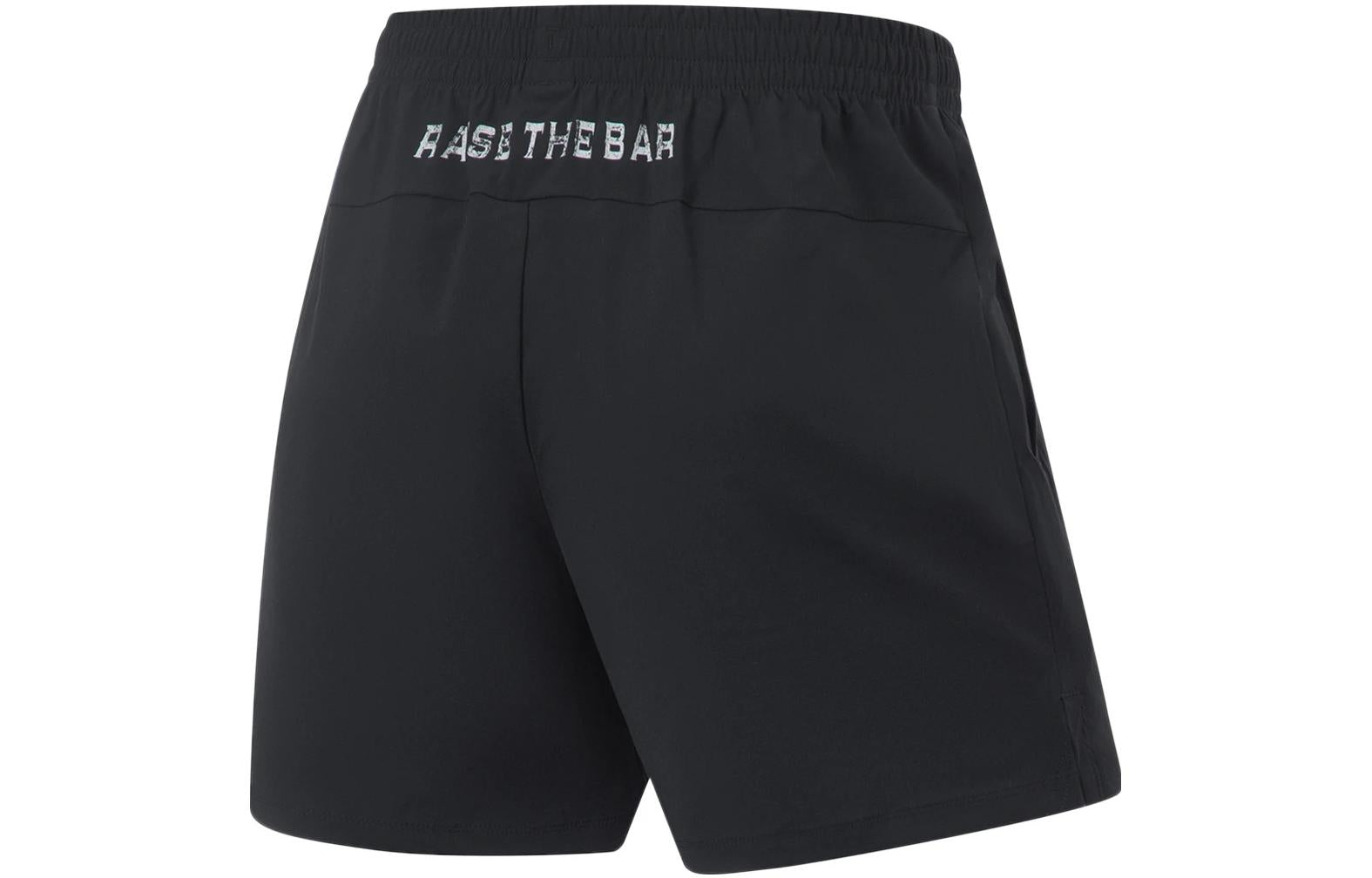 Li-Ning Graphic Training Shorts 'Black' AKYT321-1
