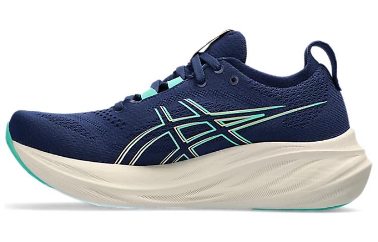 (WMNS) ASICS Gel-Nimbus 26 'Blue Expanse Aurora Green' 1012B601-400