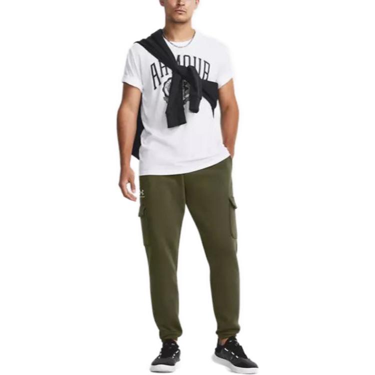 Under Armour Essential Fleece Cargo Pants 'Olive Green' 1380376-390
