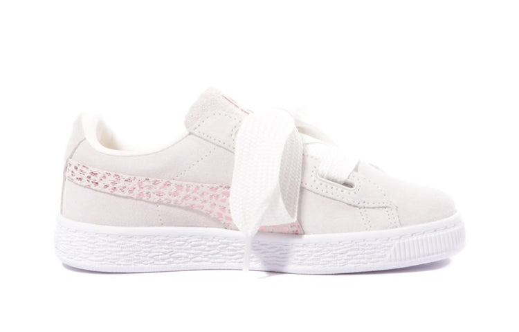 (PS) PUMA Heart Suede Animal Sneakers Beige 366543-03