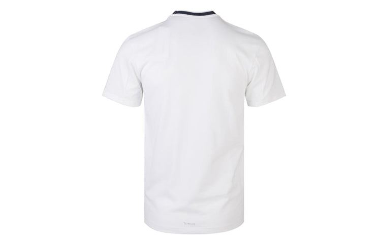 adidas neo M Cs Abs Gr T2 Sports Round Neck Short Sleeve White DW8113