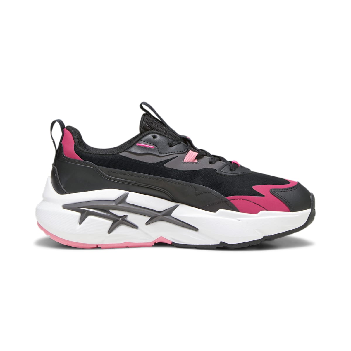 (WMNS) PUMA Spina Nitro Sneakers 'Black Pink' 392480-03